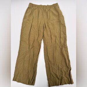Old Navy Women’s Olive Linen Pants